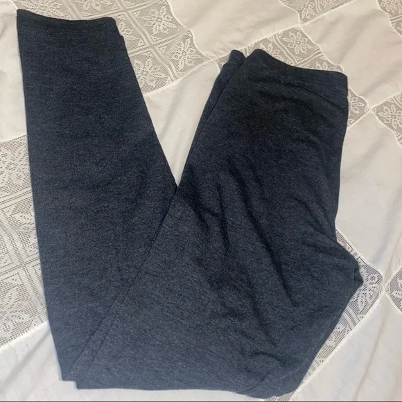 Old Navy High-Waisted Jersey Ankle Leggings For Women. Size MED Heathe… - Picture 3 of 4
